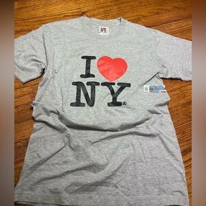 Gray I Love NY T-Shirt